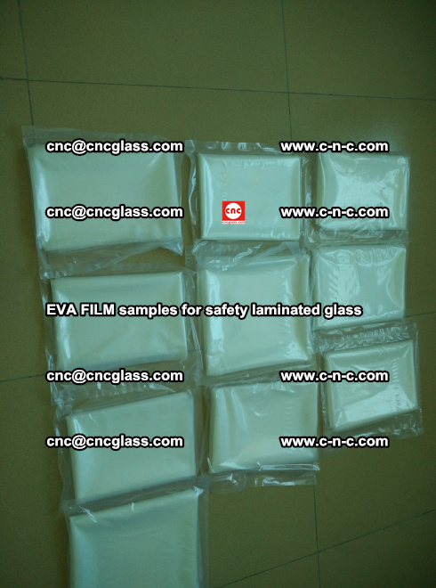 EVAFORCE EVA FILM SUPER PLUS samples for safety laminated glass (1)