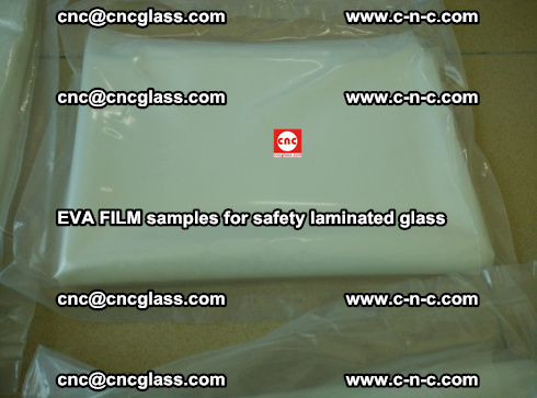EVAFORCE EVA FILM SUPER PLUS samples for safety laminated glass (101)
