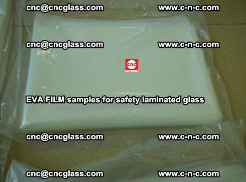 EVAFORCE EVA FILM SUPER PLUS samples for safety laminated glass (103)