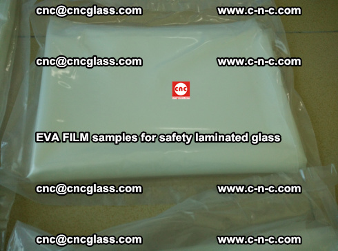 EVAFORCE EVA FILM SUPER PLUS samples for safety laminated glass (104)