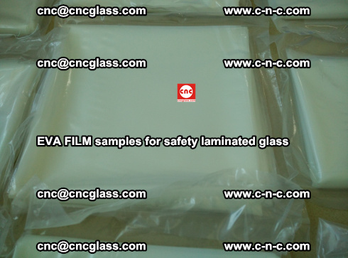 EVAFORCE EVA FILM SUPER PLUS samples for safety laminated glass (105)
