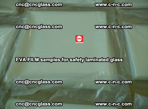 EVAFORCE EVA FILM SUPER PLUS samples for safety laminated glass (106)