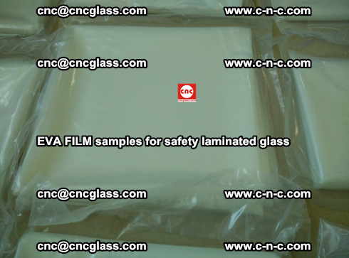 EVAFORCE EVA FILM SUPER PLUS samples for safety laminated glass (107)