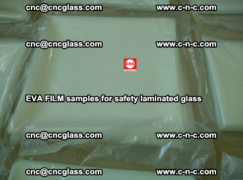EVAFORCE EVA FILM SUPER PLUS samples for safety laminated glass (109)