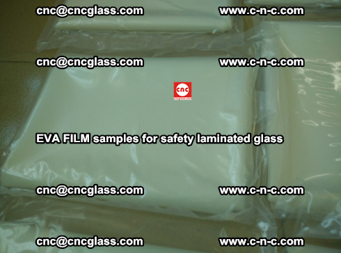 EVAFORCE EVA FILM SUPER PLUS samples for safety laminated glass (114)