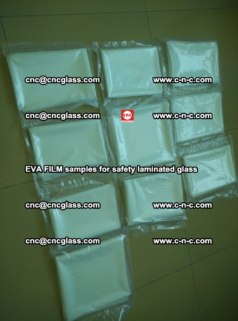 EVAFORCE EVA FILM SUPER PLUS samples for safety laminated glass (12)