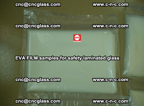 EVAFORCE EVA FILM SUPER PLUS samples for safety laminated glass (124)