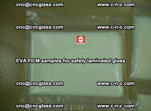 EVAFORCE EVA FILM SUPER PLUS samples for safety laminated glass (125)