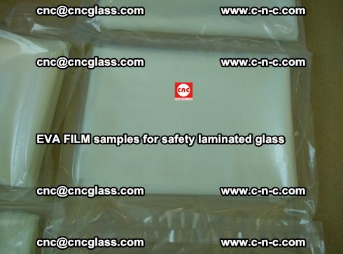 EVAFORCE EVA FILM SUPER PLUS samples for safety laminated glass (145)