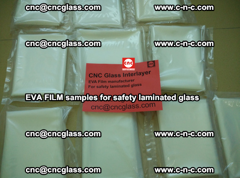 EVAFORCE EVA FILM SUPER PLUS samples for safety laminated glass (158)