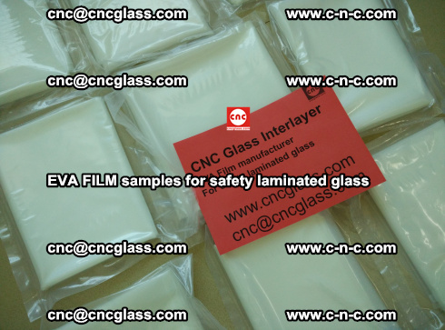 EVAFORCE EVA FILM SUPER PLUS samples for safety laminated glass (162)