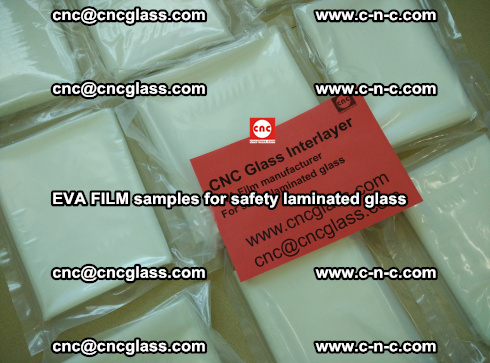EVAFORCE EVA FILM SUPER PLUS samples for safety laminated glass (163)