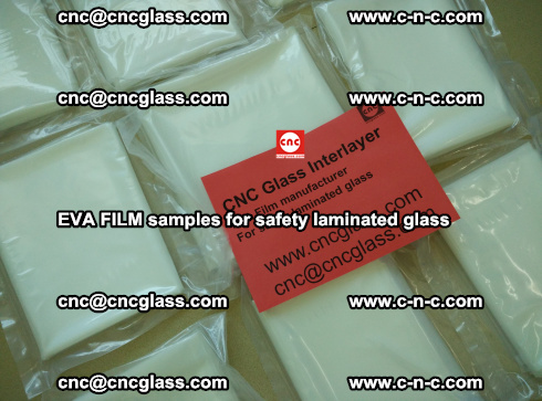 EVAFORCE EVA FILM SUPER PLUS samples for safety laminated glass (167)