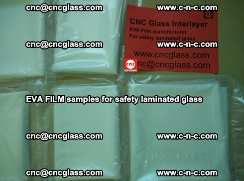EVAFORCE EVA FILM SUPER PLUS samples for safety laminated glass (173)