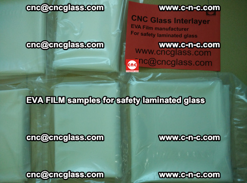 EVAFORCE EVA FILM SUPER PLUS samples for safety laminated glass (175)