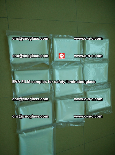 EVAFORCE EVA FILM SUPER PLUS samples for safety laminated glass (2)