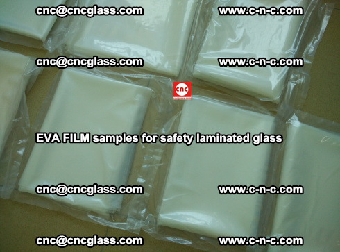 EVAFORCE EVA FILM SUPER PLUS samples for safety laminated glass (20)