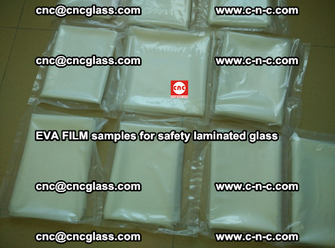 EVAFORCE EVA FILM SUPER PLUS samples for safety laminated glass (25)