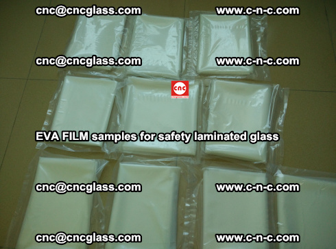 EVAFORCE EVA FILM SUPER PLUS samples for safety laminated glass (32)
