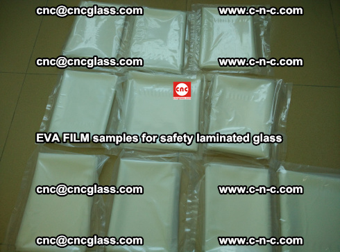 EVAFORCE EVA FILM SUPER PLUS samples for safety laminated glass (35)