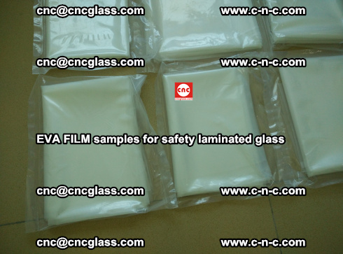 EVAFORCE EVA FILM SUPER PLUS samples for safety laminated glass (40)