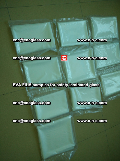 EVAFORCE EVA FILM SUPER PLUS samples for safety laminated glass (5)