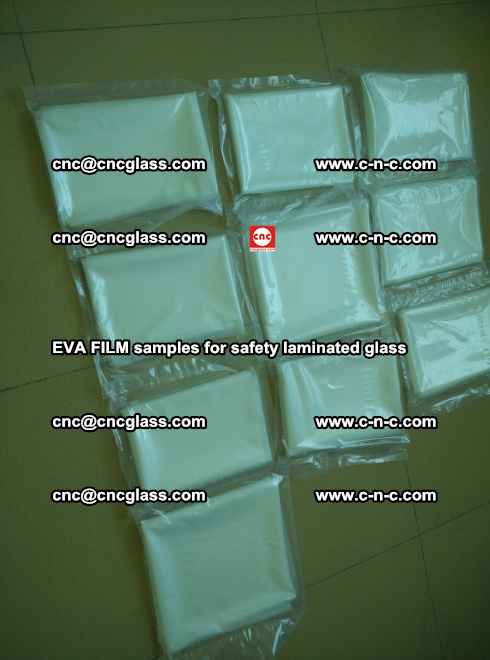 EVAFORCE EVA FILM SUPER PLUS samples for safety laminated glass (6)