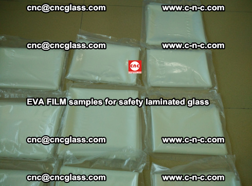 EVAFORCE EVA FILM SUPER PLUS samples for safety laminated glass (60)