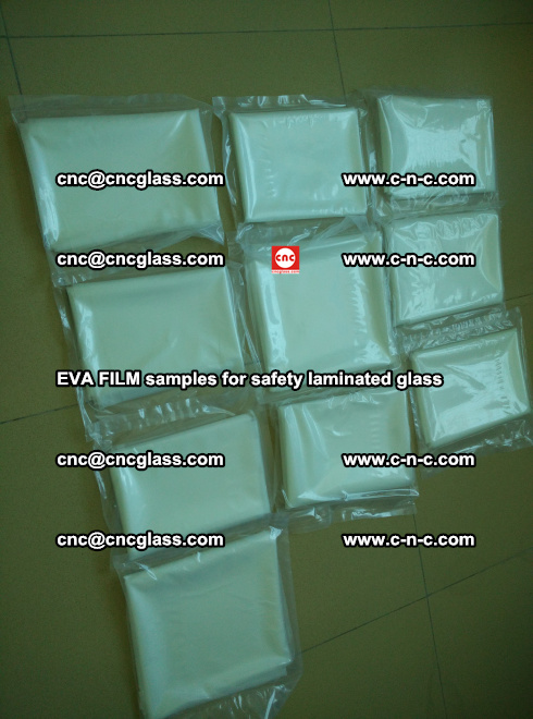 EVAFORCE EVA FILM SUPER PLUS samples for safety laminated glass (7)