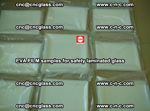 EVAFORCE EVA FILM SUPER PLUS samples for safety laminated glass (70)