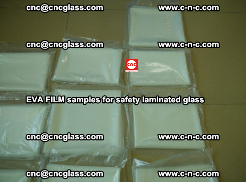 EVAFORCE EVA FILM SUPER PLUS samples for safety laminated glass (80)