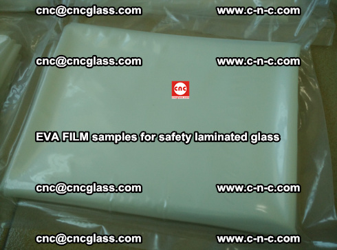 EVAFORCE EVA FILM SUPER PLUS samples for safety laminated glass (90)