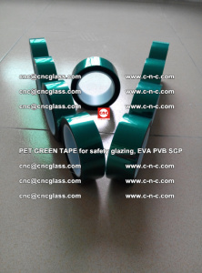 Green Ribbon Tape for safety laminated glass galzing (36)
