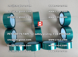 Green Ribbon Tape for safety laminated glass galzing (5)