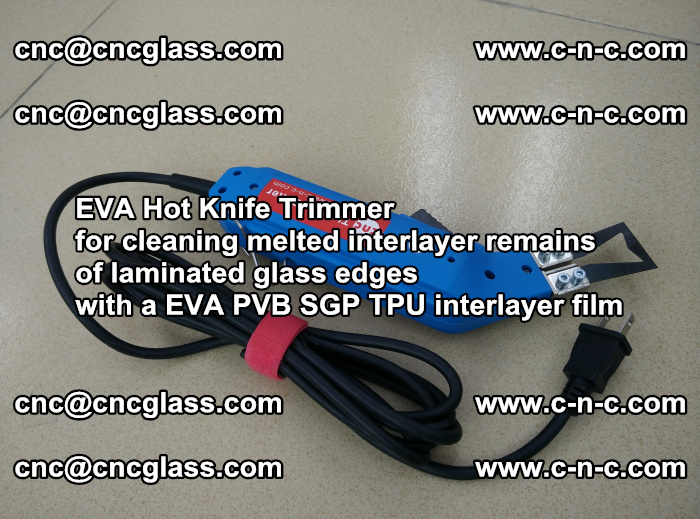 EVA Hot Knife Trimmer for cleaning interlayer remains of solar panel modules (5)