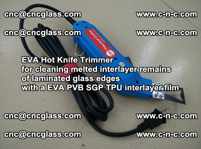 EVA Hot Knife Trimmer for cleaning interlayer remains of solar panel modules (9)