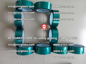 Green Ribbon Tape for safety laminated glass galzing (10)