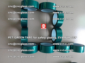 Green Ribbon Tape for safety laminated glass galzing (11)