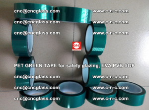 Green Ribbon Tape for safety laminated glass galzing (13)