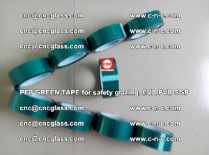 Green Ribbon Tape for safety laminated glass galzing (17)