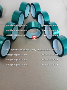 Green Ribbon Tape for safety laminated glass galzing (20)