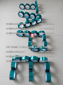 Green Ribbon Tape for safety laminated glass galzing (29)