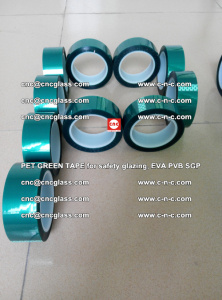 Green Ribbon Tape for safety laminated glass galzing (30)