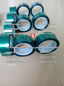 Green Ribbon Tape for safety laminated glass galzing (31)