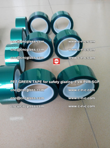 Green Ribbon Tape for safety laminated glass galzing (32)