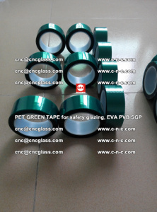 Green Ribbon Tape for safety laminated glass galzing (33)
