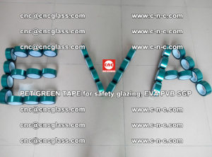 Green Ribbon Tape for safety laminated glass galzing (38)
