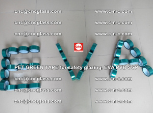 Green Ribbon Tape for safety laminated glass galzing (40)