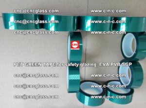 Green Ribbon Tape for safety laminated glass galzing (8)