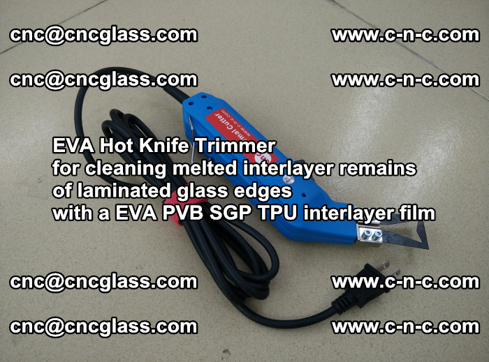 EVA Hot Knife Trimmer for cleaning interlayer remains of solar panel modules (31)